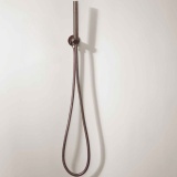 product cut out image of jtp vos brushed bronze shower handset with outlet and hose